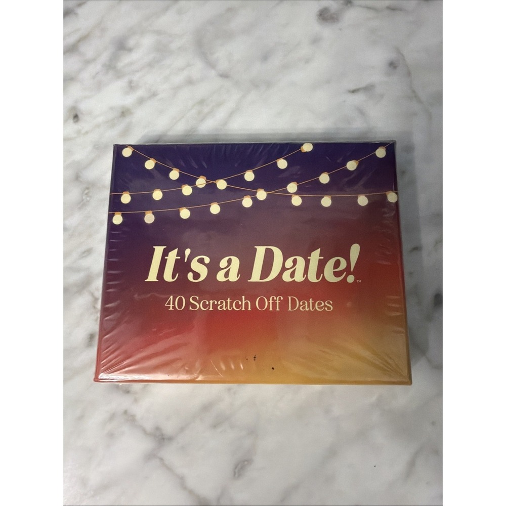It's a Date! - 40 Fun & Romantic Scratch Off Date Ideas for Couples Brand NEW